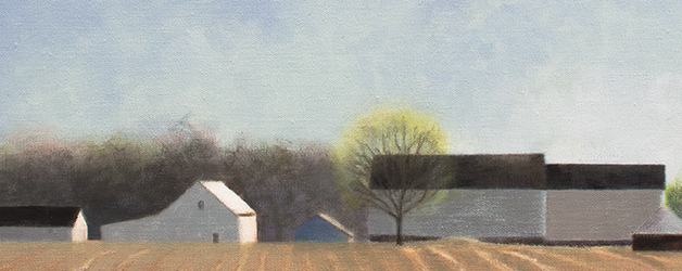 Painting of a farm